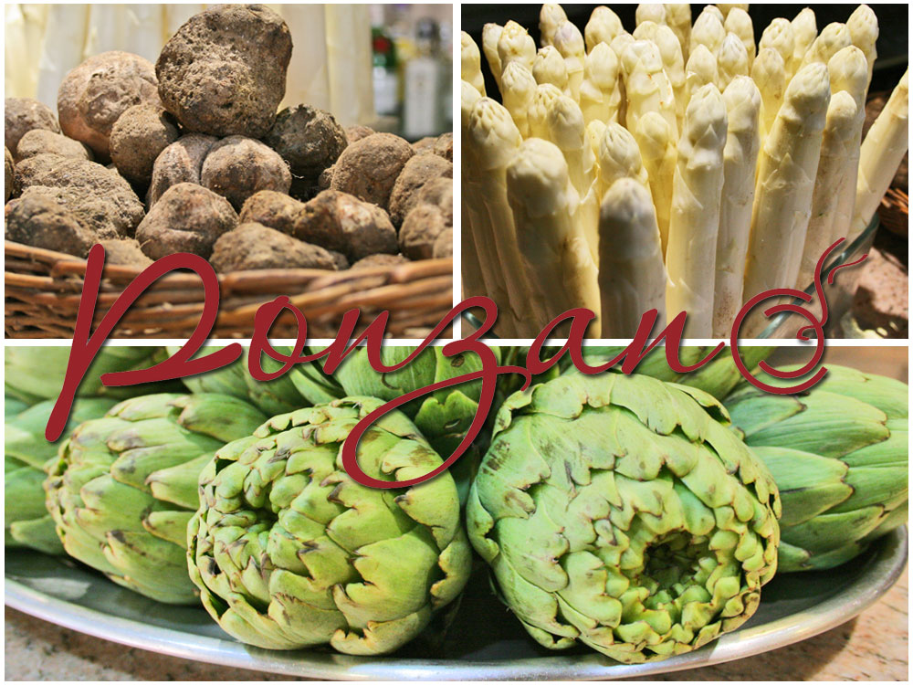 Productos de primavera en Ponzano