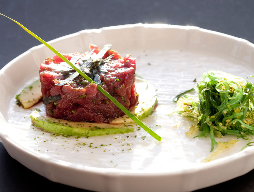Tartar de atún rojo en Restaurante Ponzano