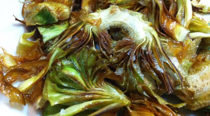 Alcachofas, disfruta de las mejores en Bar Restaurante Ponzano