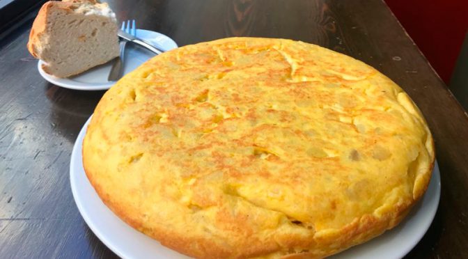 ¿Conoces la tortilla de patatas de Bar Restaurante Ponzano?